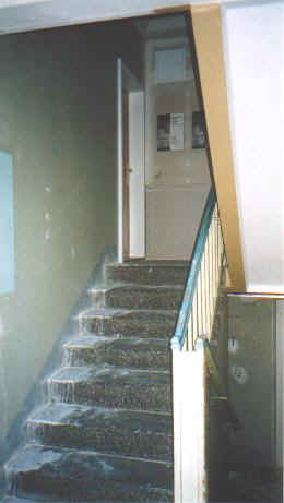 Treppenhaus vorher
