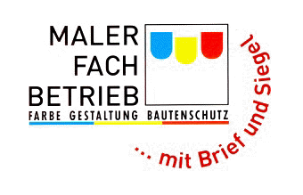 Wir sind ein Malerfachbetrieb mit Brief und Siegel